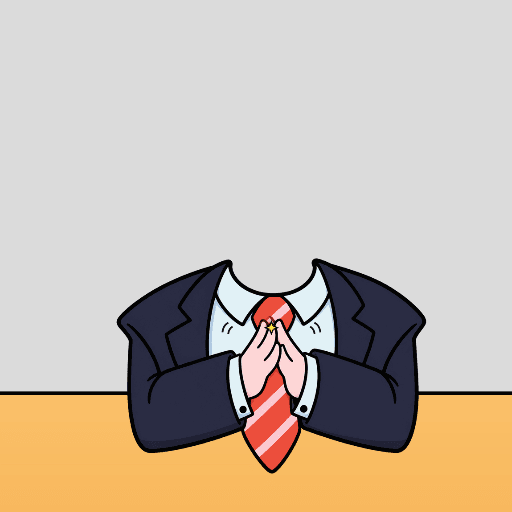 Mẫu sticker Sếp đang họp